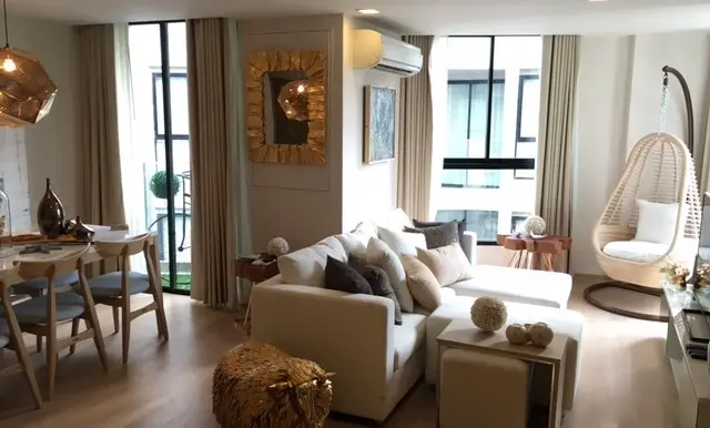 3 BR Apartment Living 2