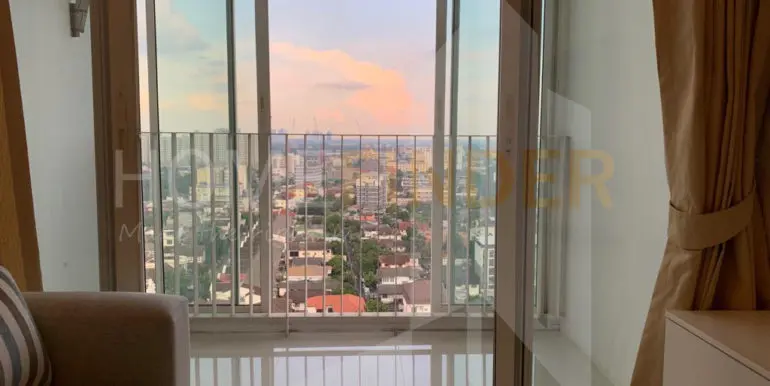 living room view
