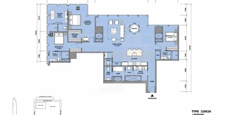 Ritz carton unfurnished-3BR3.5WC205sqm-05